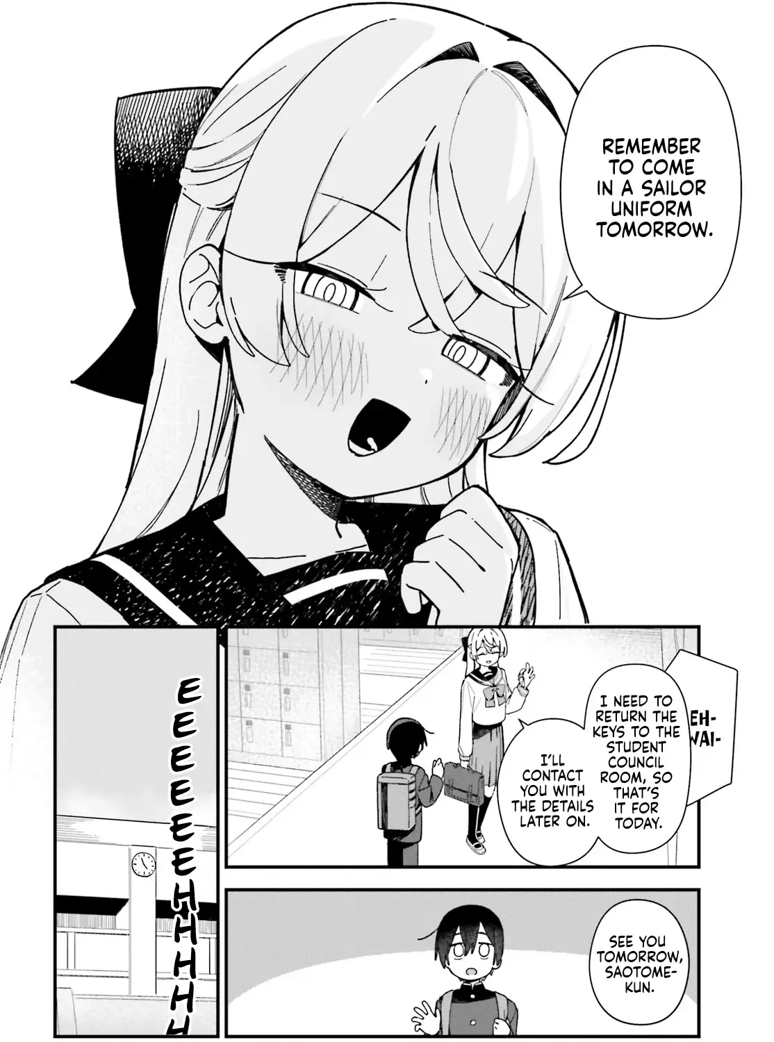 Kawaibara-senpai wa Kawaii (Saotome-kun) ga Suki! Kainu Manga Chapter 3 Page 47