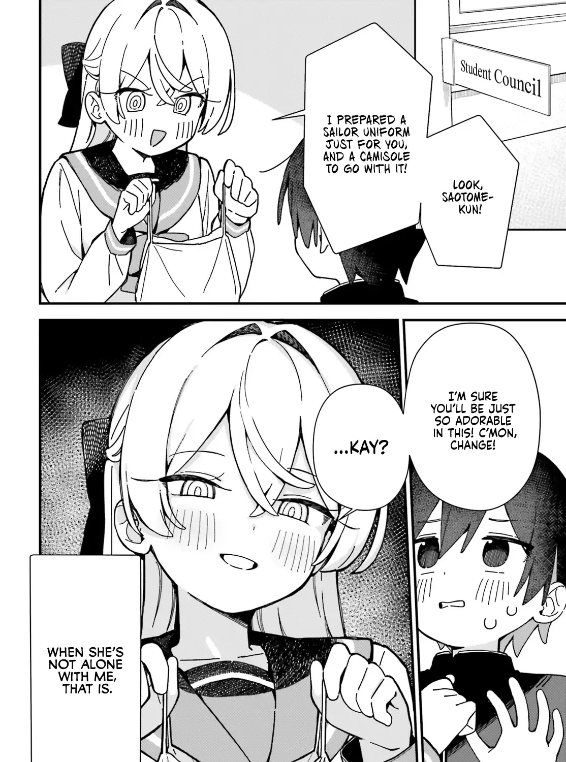 Kawaibara-senpai wa Kawaii (Saotome-kun) ga Suki! Kainu Manga Chapter 2 Page 3