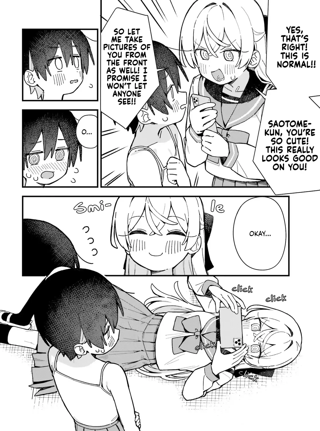 Kawaibara-senpai wa Kawaii (Saotome-kun) ga Suki! Kainu Manga Chapter 2 Page 23