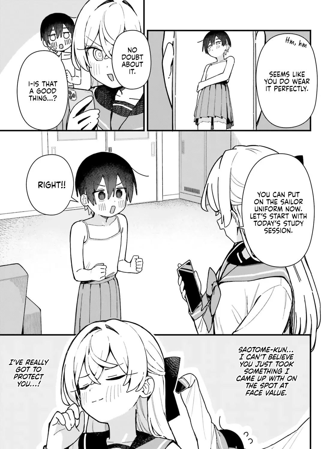 Kawaibara-senpai wa Kawaii (Saotome-kun) ga Suki! Kainu Manga Chapter 2 Page 25