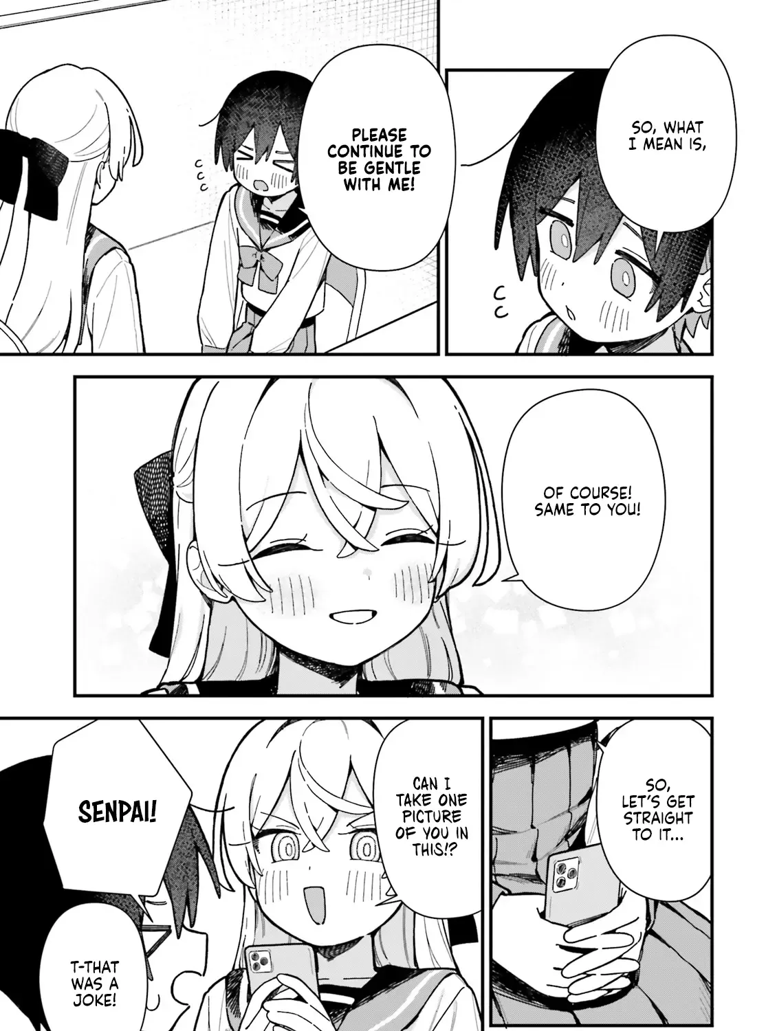Kawaibara-senpai wa Kawaii (Saotome-kun) ga Suki! Kainu Manga Chapter 2 Page 41