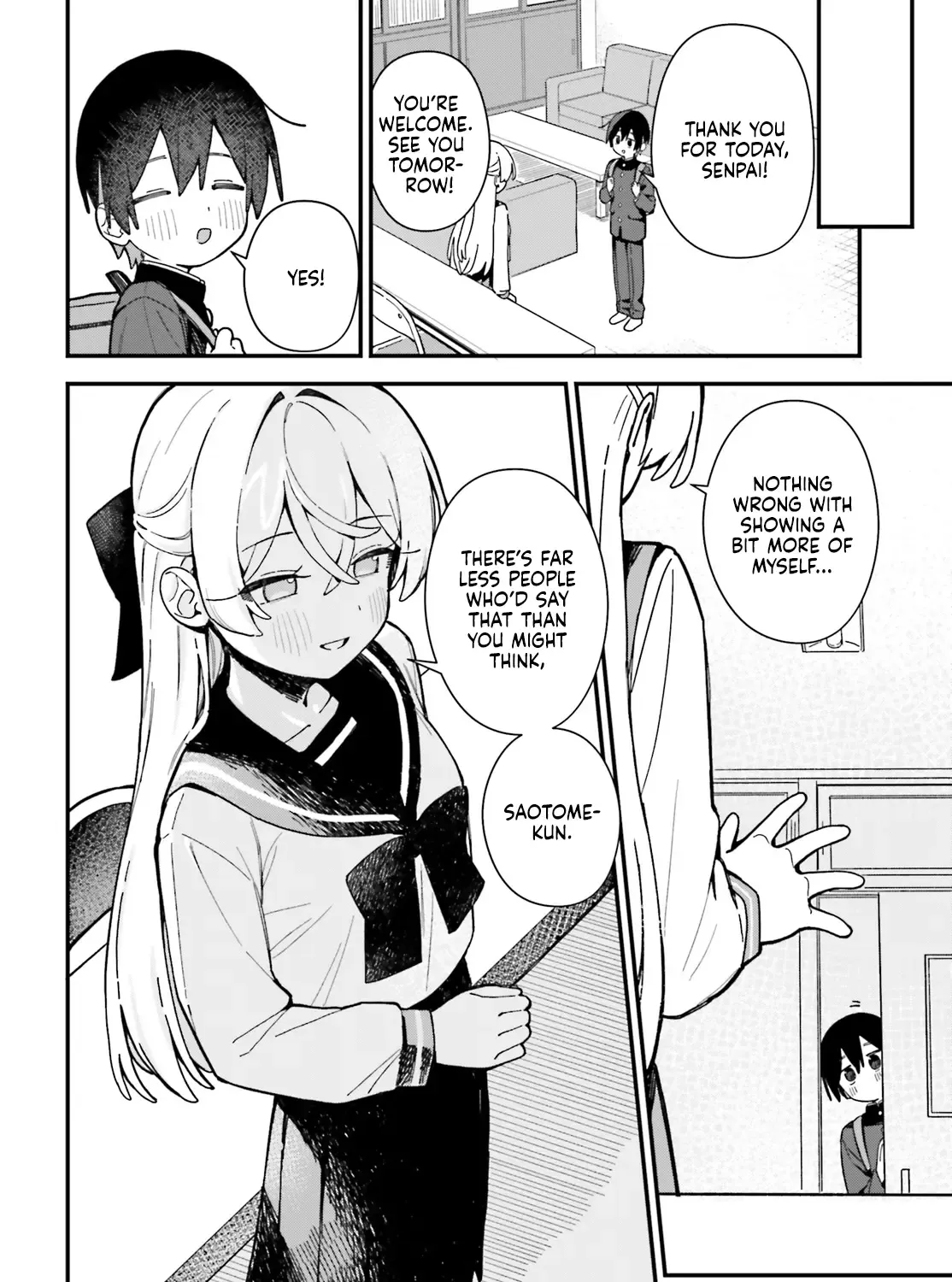Kawaibara-senpai wa Kawaii (Saotome-kun) ga Suki! Kainu Manga Chapter 2 Page 43