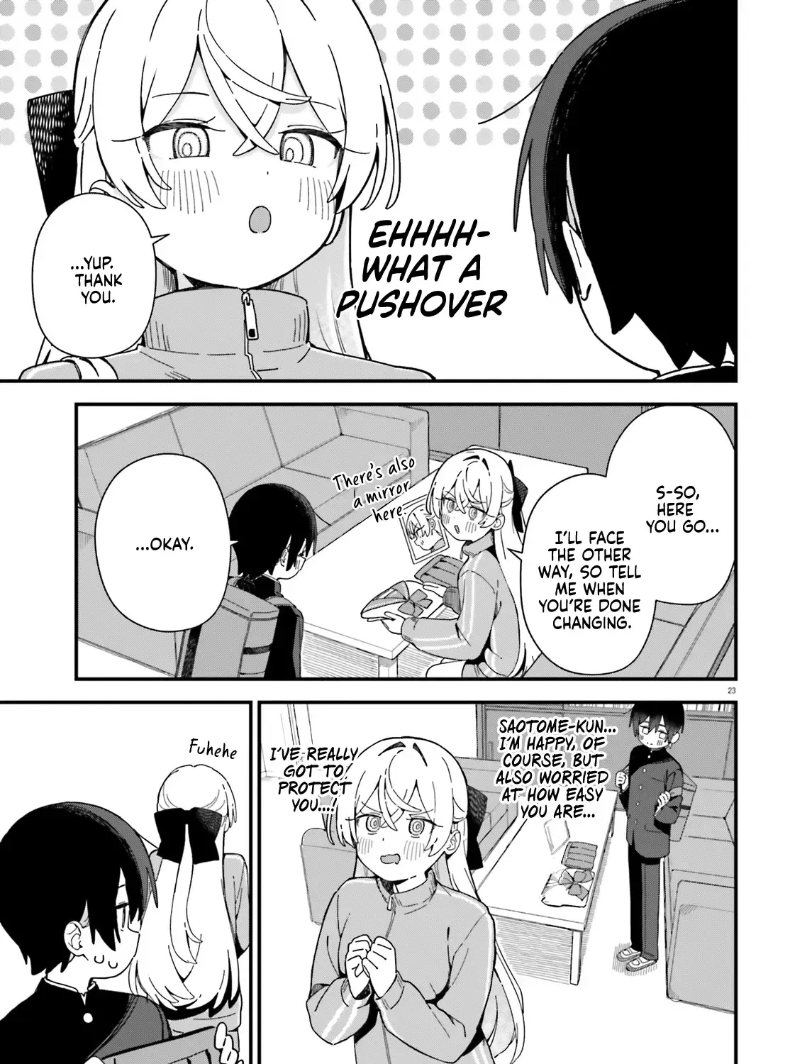 Kawaibara-senpai wa Kawaii (Saotome-kun) ga Suki! Kainu Manga Chapter 1 Page 43