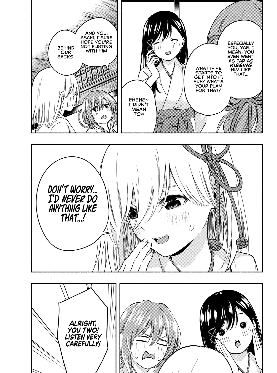 Amagami-San Chi No Enmusubi Kainu Manga Chapter 14 Page 10