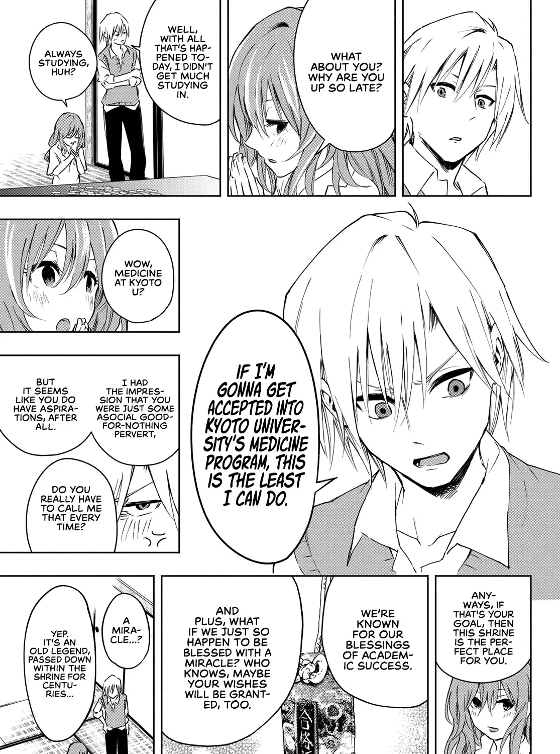 Amagami-San Chi No Enmusubi Kainu Manga Chapter 1 Page 56