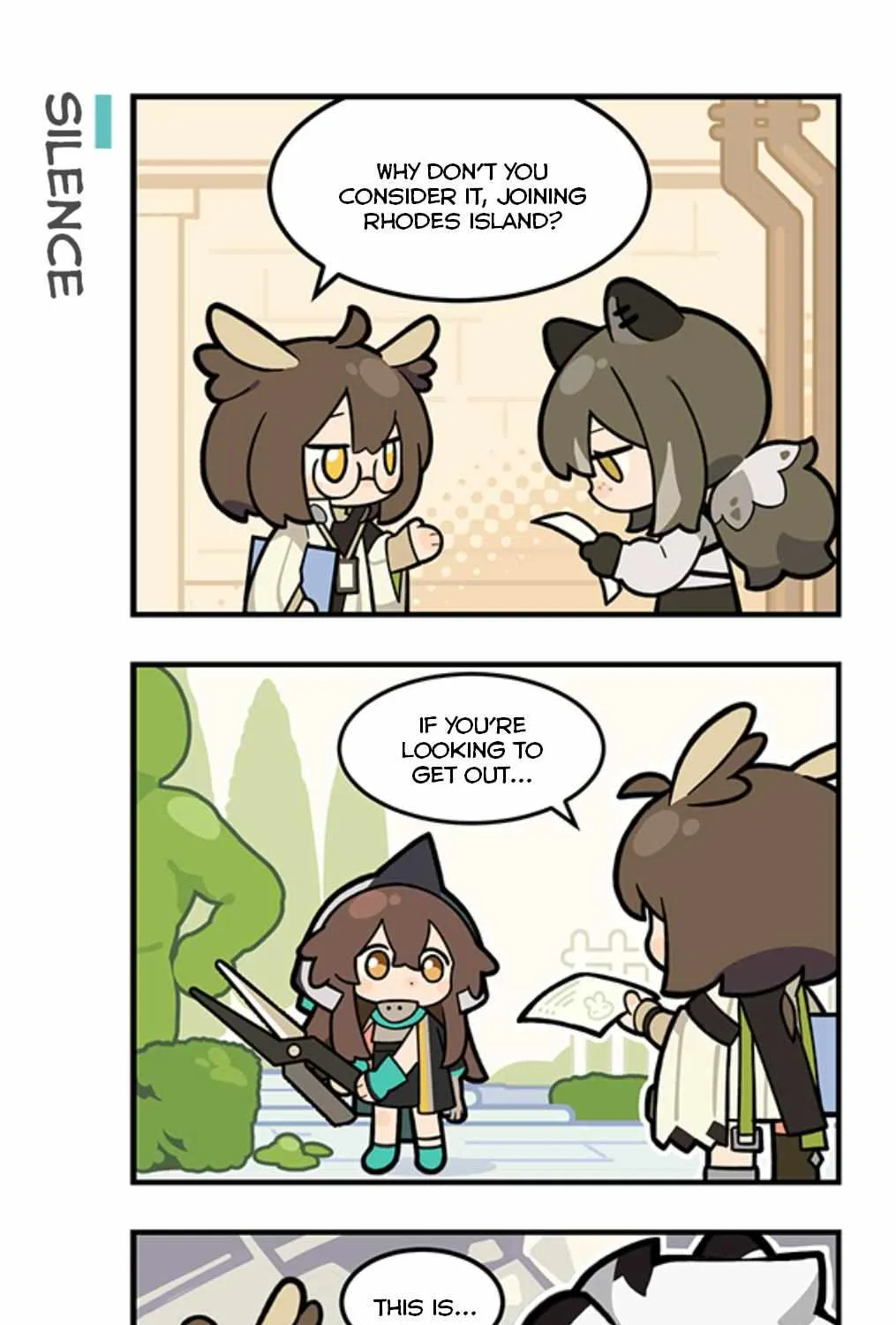 Arknights: 123 Rhodes Island!? Kainu Manga Chapter 115 Page 2