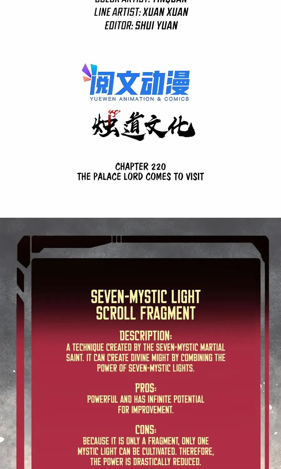 All Hail the Sect Leader Kainu Manga Chapter 220 Page 3