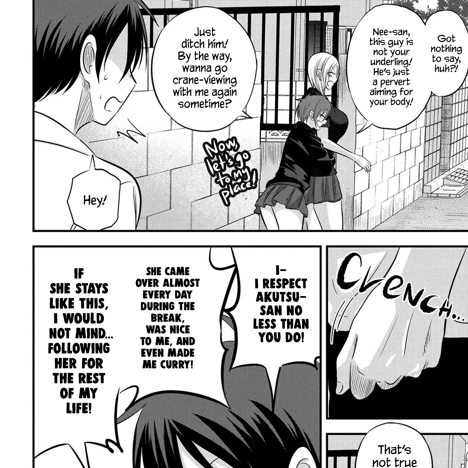 Please Go Home, Akutsu-San! Kainu Manga Chapter 90 Page 11