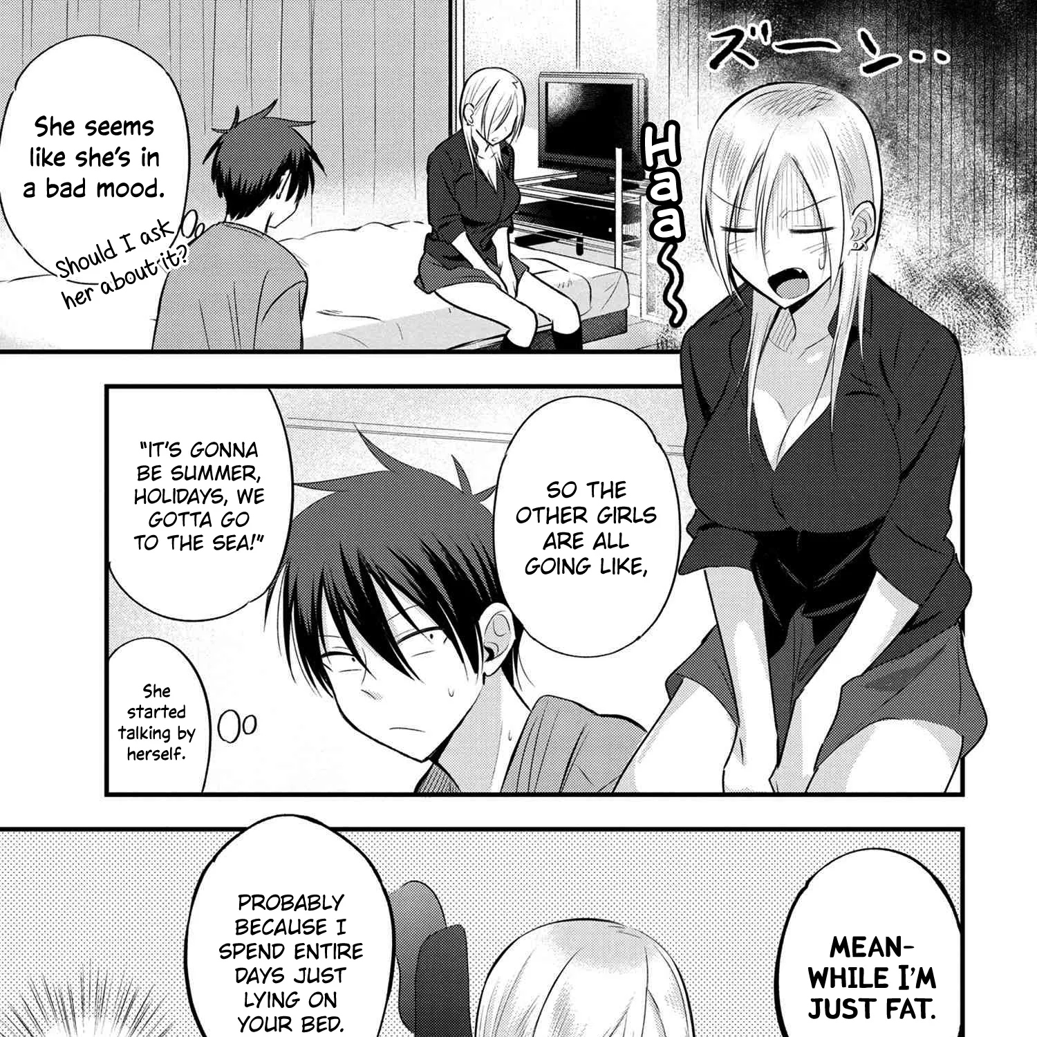 Please Go Home, Akutsu-San! Kainu Manga Chapter 41 Page 1