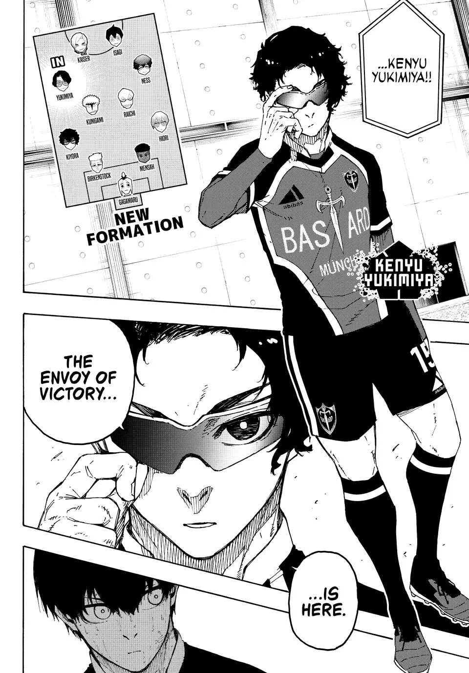 Blue Lock Kainu Manga Chapter 288.1 Page 2