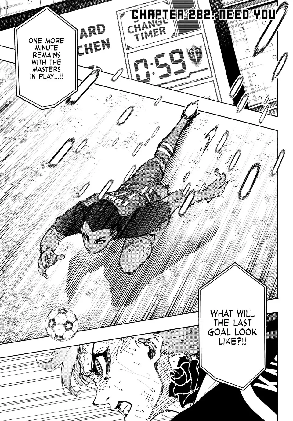 Blue Lock Kainu Manga Chapter 282 Page 1