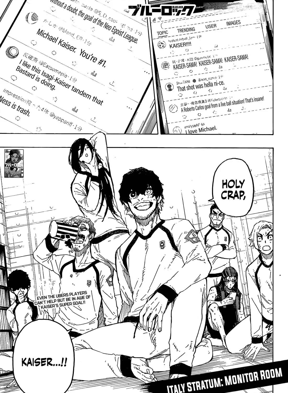 Blue Lock Kainu Manga Chapter 268 Page 1