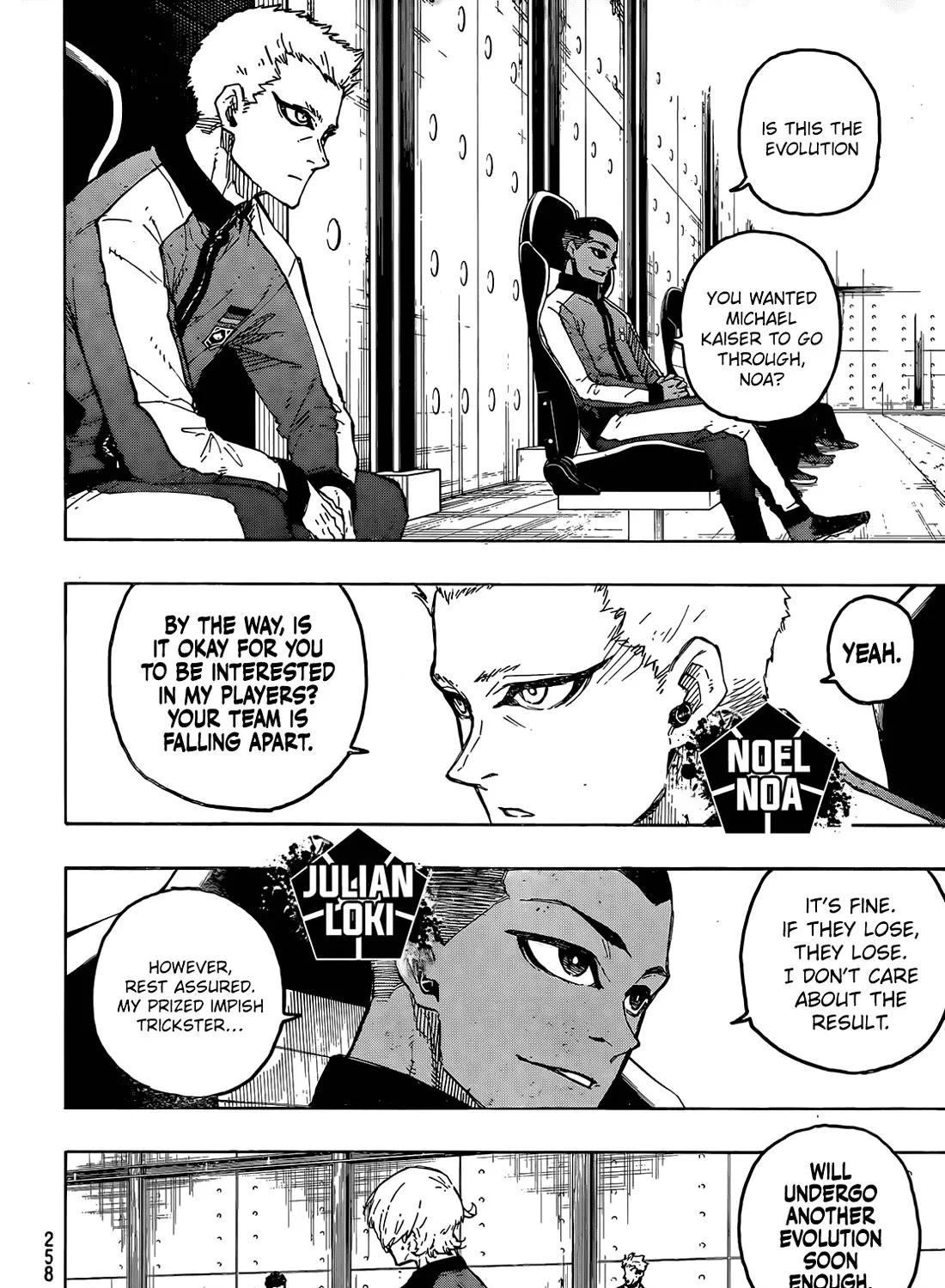 Blue Lock Kainu Manga Chapter 268 Page 9