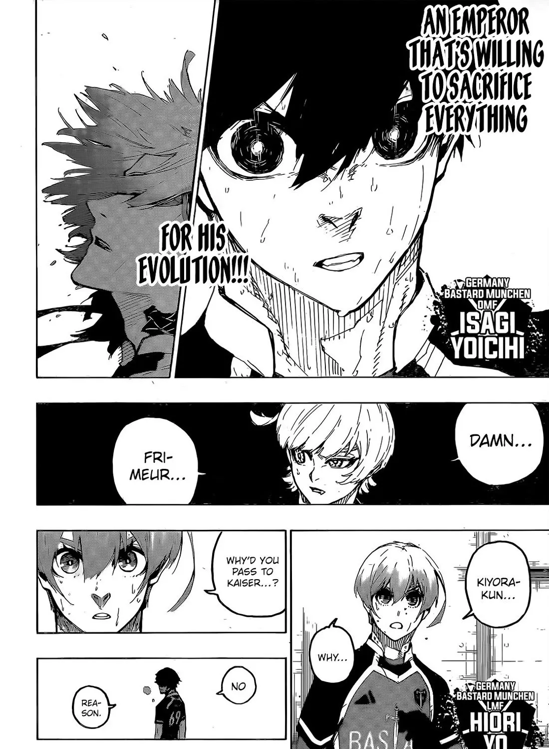 Blue Lock Kainu Manga Chapter 267 Page 4