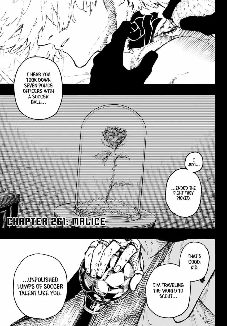 Blue Lock Kainu Manga Chapter 261 Page 1