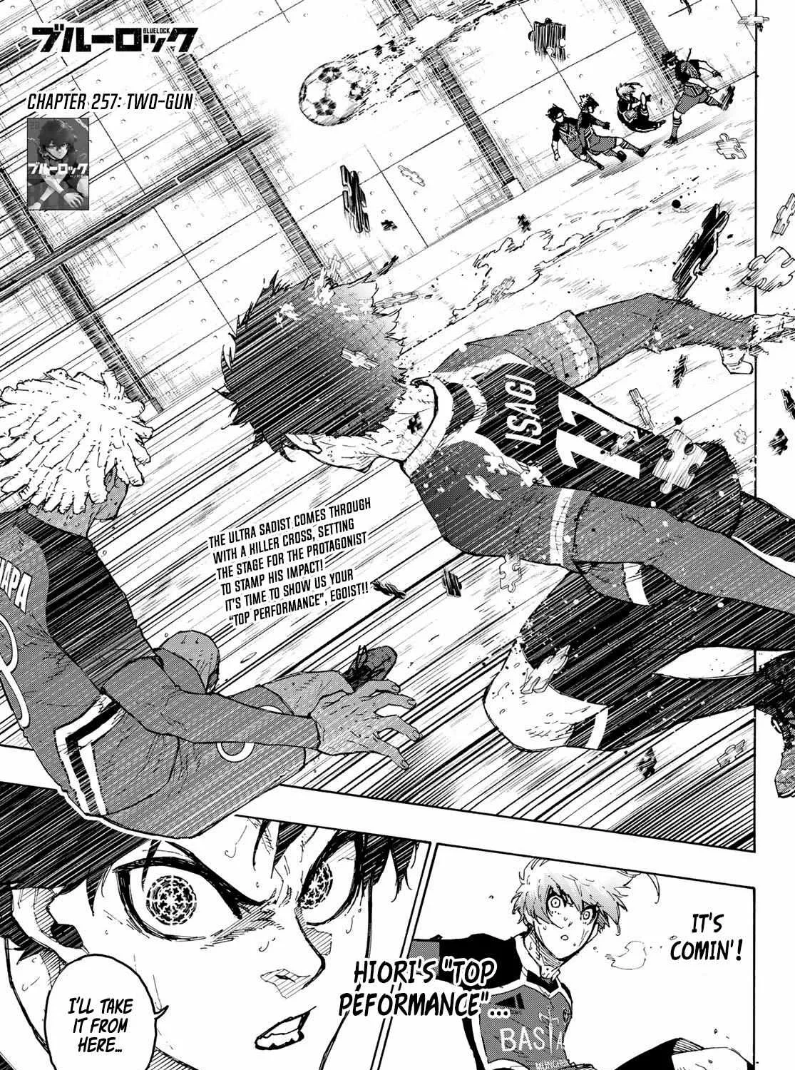 Blue Lock Kainu Manga Chapter 257 Page 1