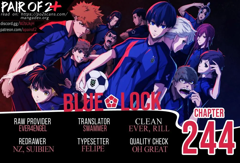 Blue Lock Kainu Manga Chapter 244 Page 1