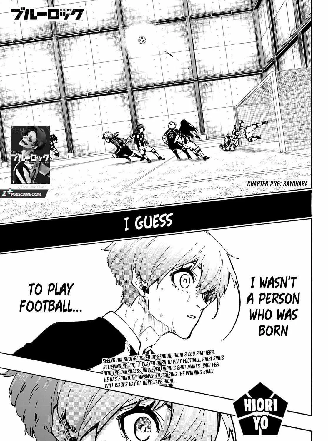 Blue Lock Kainu Manga Chapter 236 Page 2