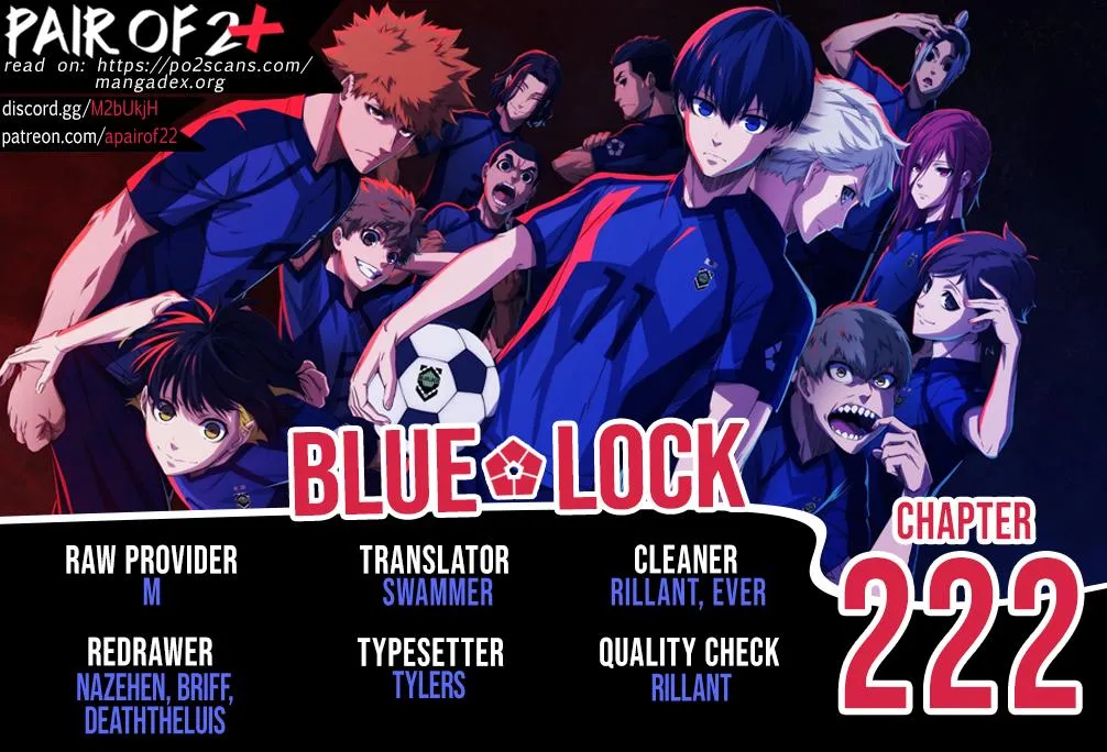 Blue Lock Kainu Manga Chapter 222 Page 1