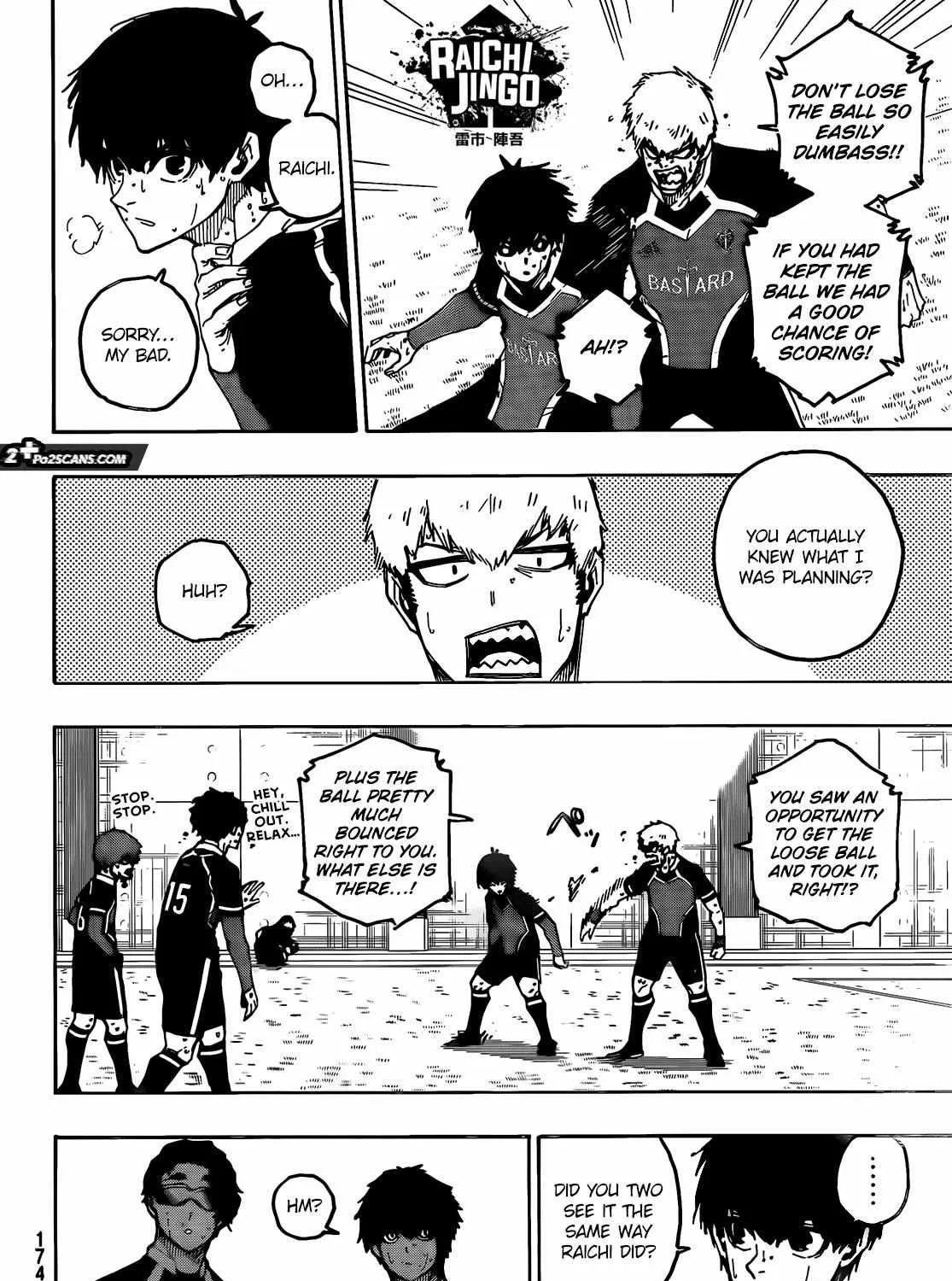 Blue Lock Kainu Manga Chapter 218 Page 12