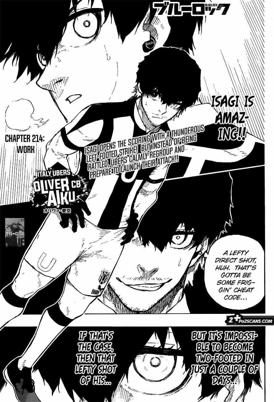 Blue Lock Kainu Manga Chapter 214 Page 4