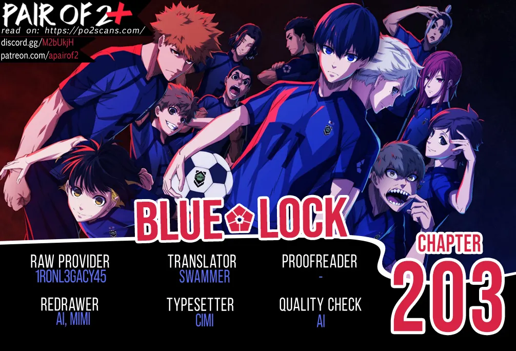Blue Lock Kainu Manga Chapter 203 Page 1