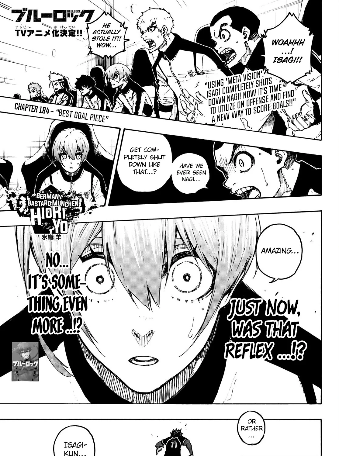 Blue Lock Kainu Manga Chapter 184 Page 2