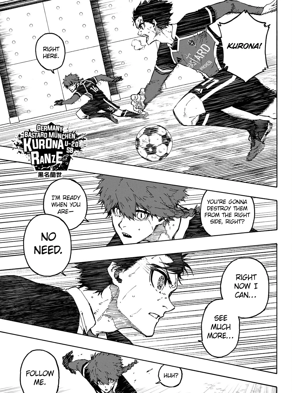 Blue Lock Kainu Manga Chapter 184 Page 6