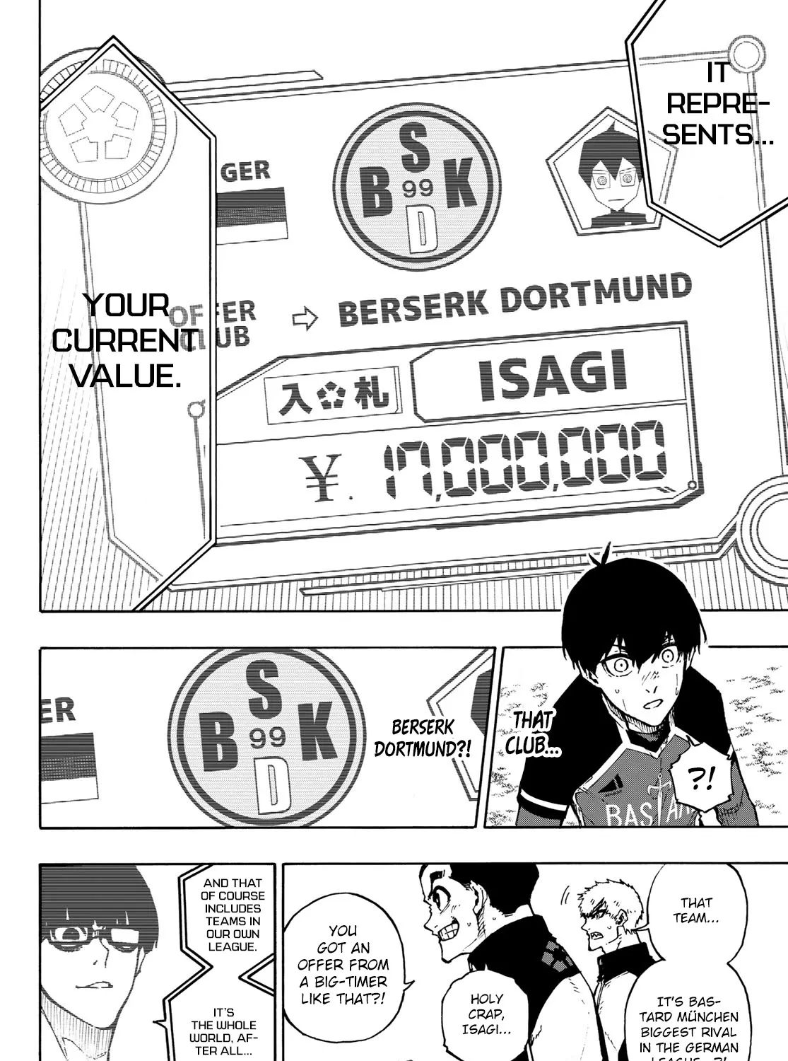 Blue Lock Kainu Manga Chapter 169 Page 6