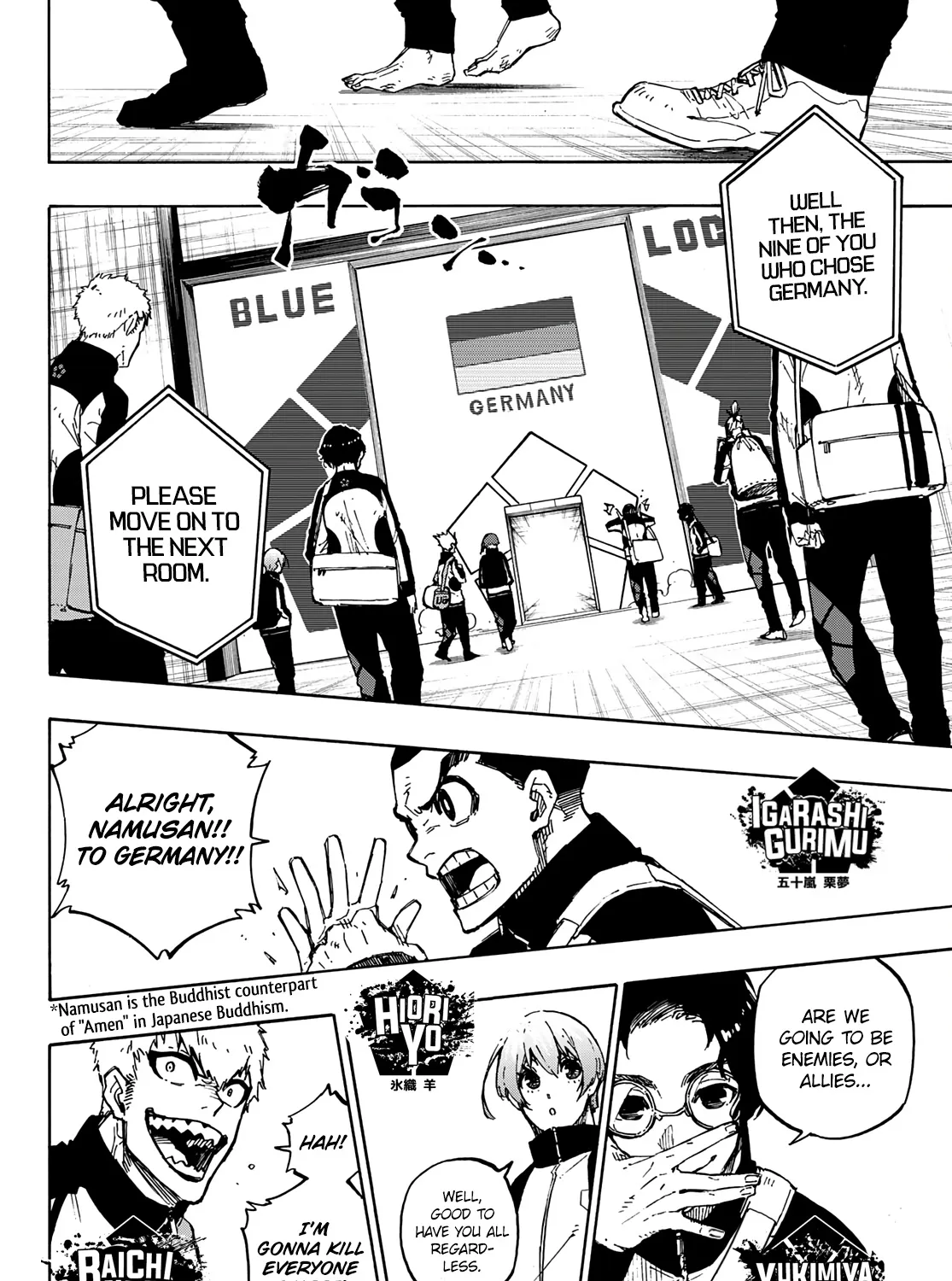 Blue Lock Kainu Manga Chapter 154 Page 22