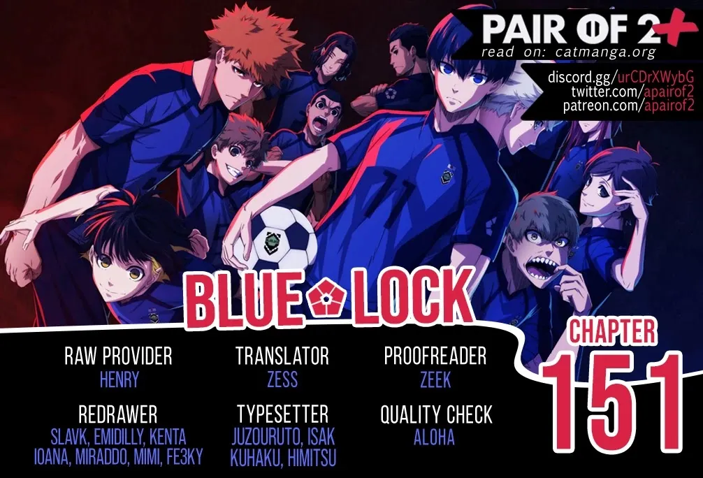 Blue Lock Kainu Manga Chapter 151 Page 1