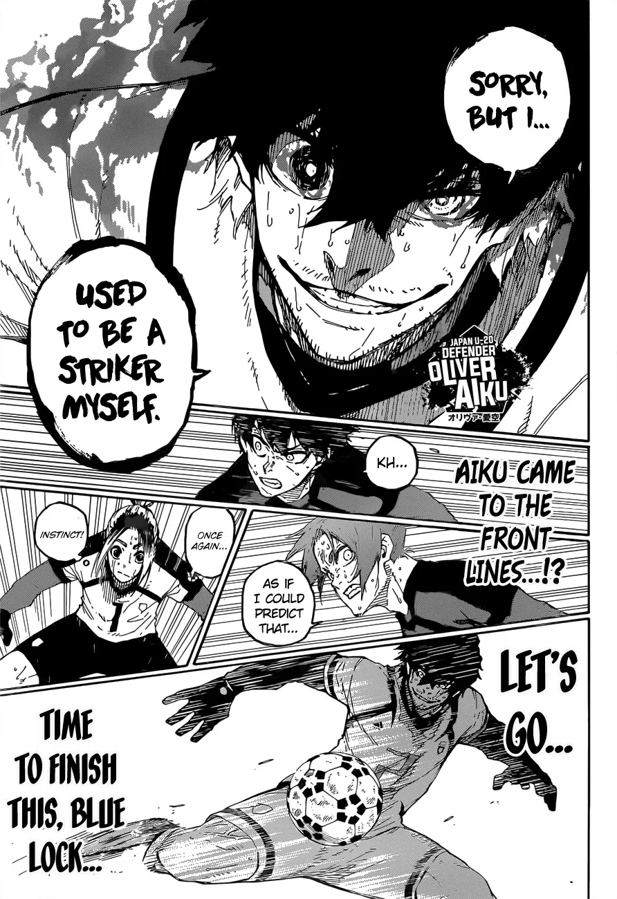 Blue Lock Kainu Manga Chapter 142 Page 18