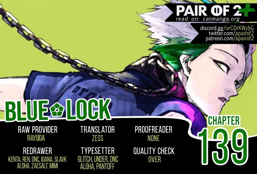 Blue Lock Kainu Manga Chapter 139 Page 1