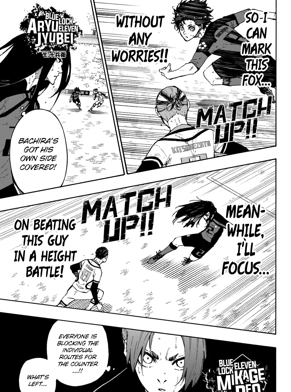 Blue Lock Kainu Manga Chapter 135 Page 7