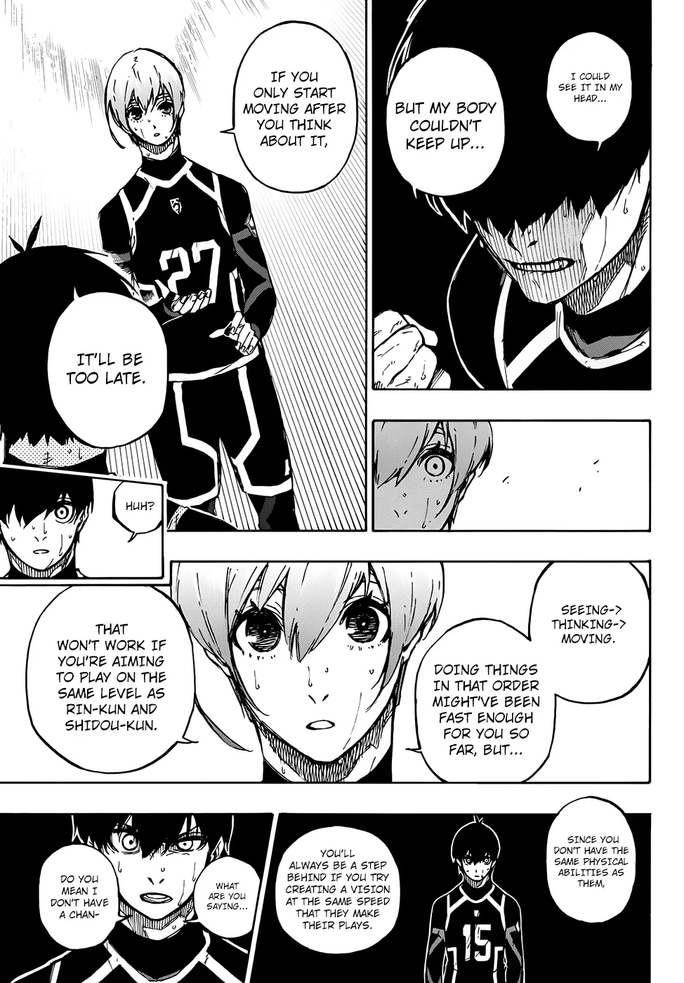Blue Lock Kainu Manga Chapter 102 Page 14