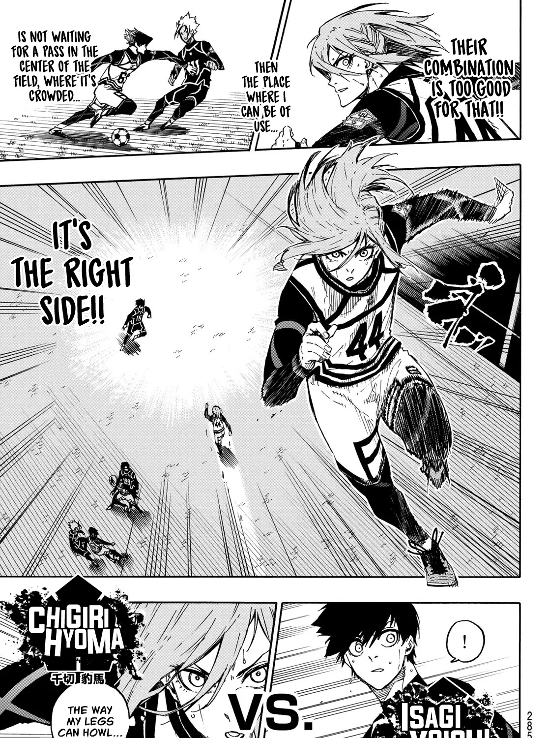 Blue Lock Kainu Manga Chapter 100 Page 17