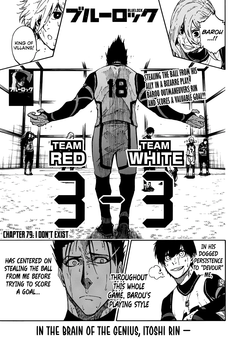 Blue Lock Kainu Manga Chapter 79 Page 1