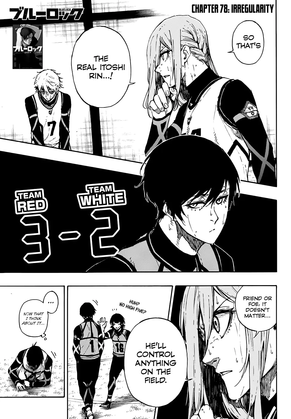 Blue Lock Kainu Manga Chapter 78 Page 1