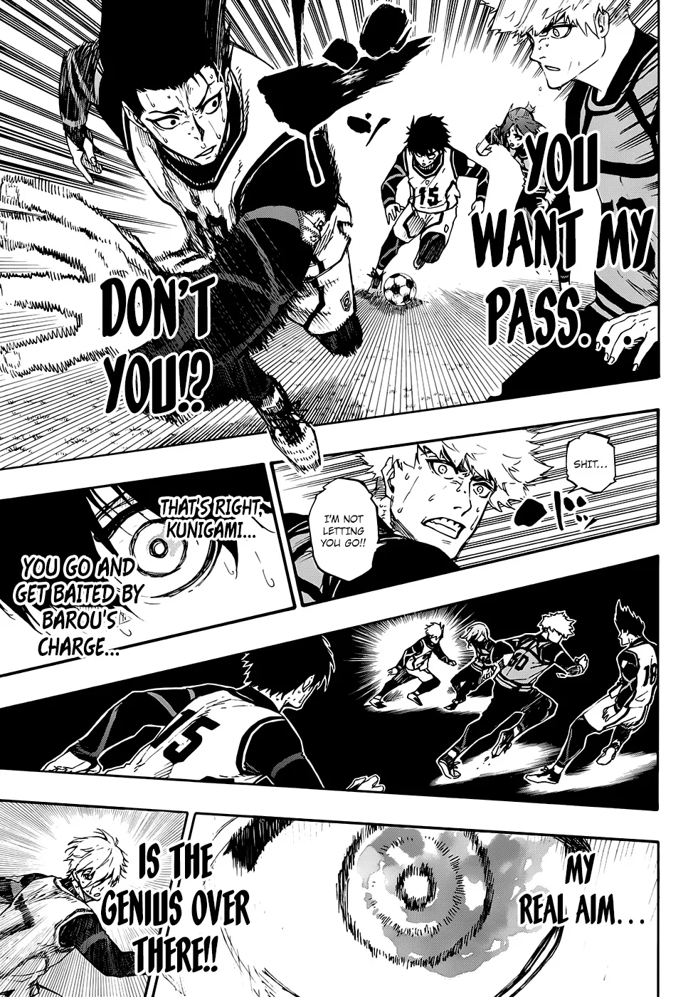 Blue Lock Kainu Manga Chapter 62 Page 9
