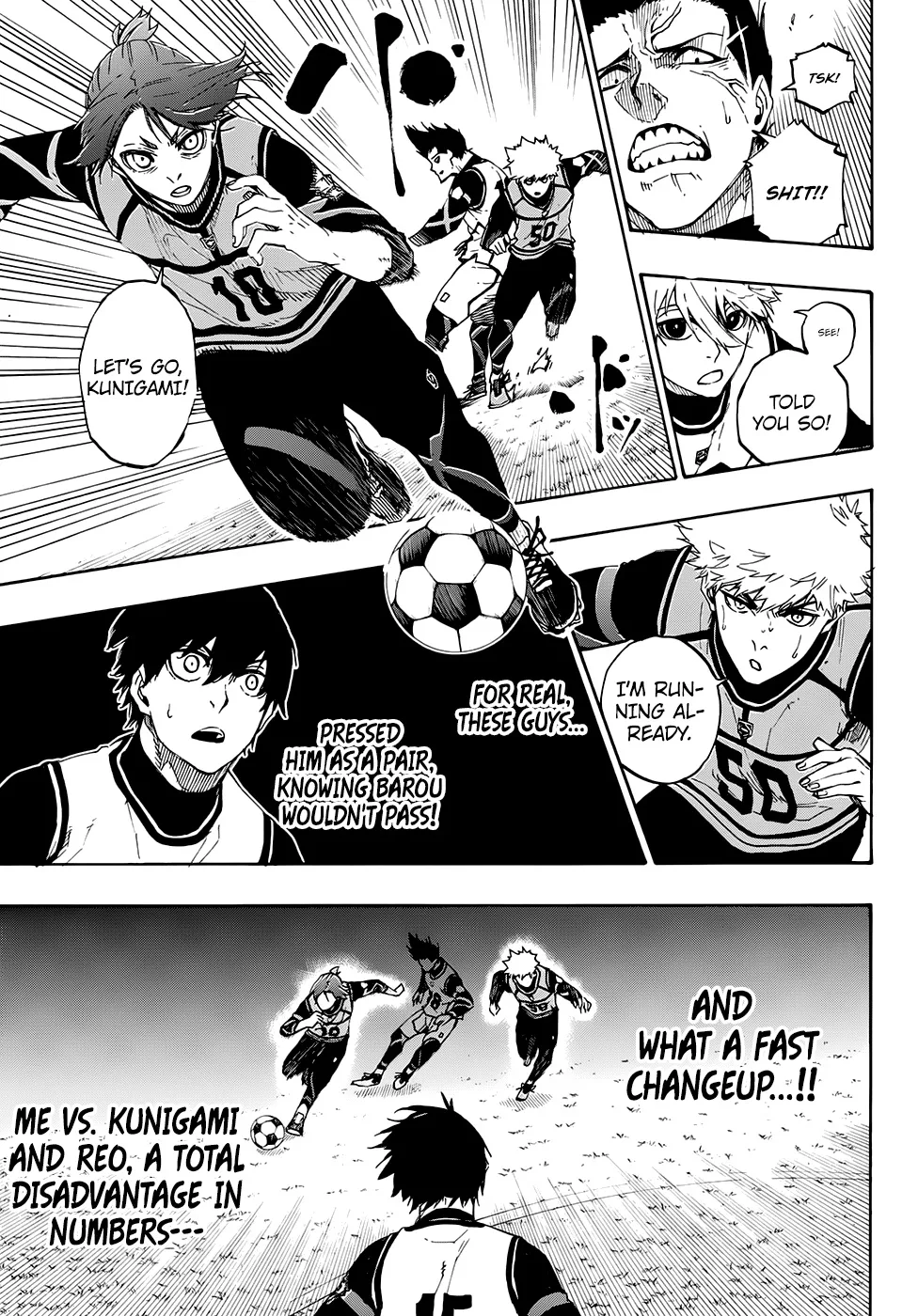 Blue Lock Kainu Manga Chapter 59 Page 14
