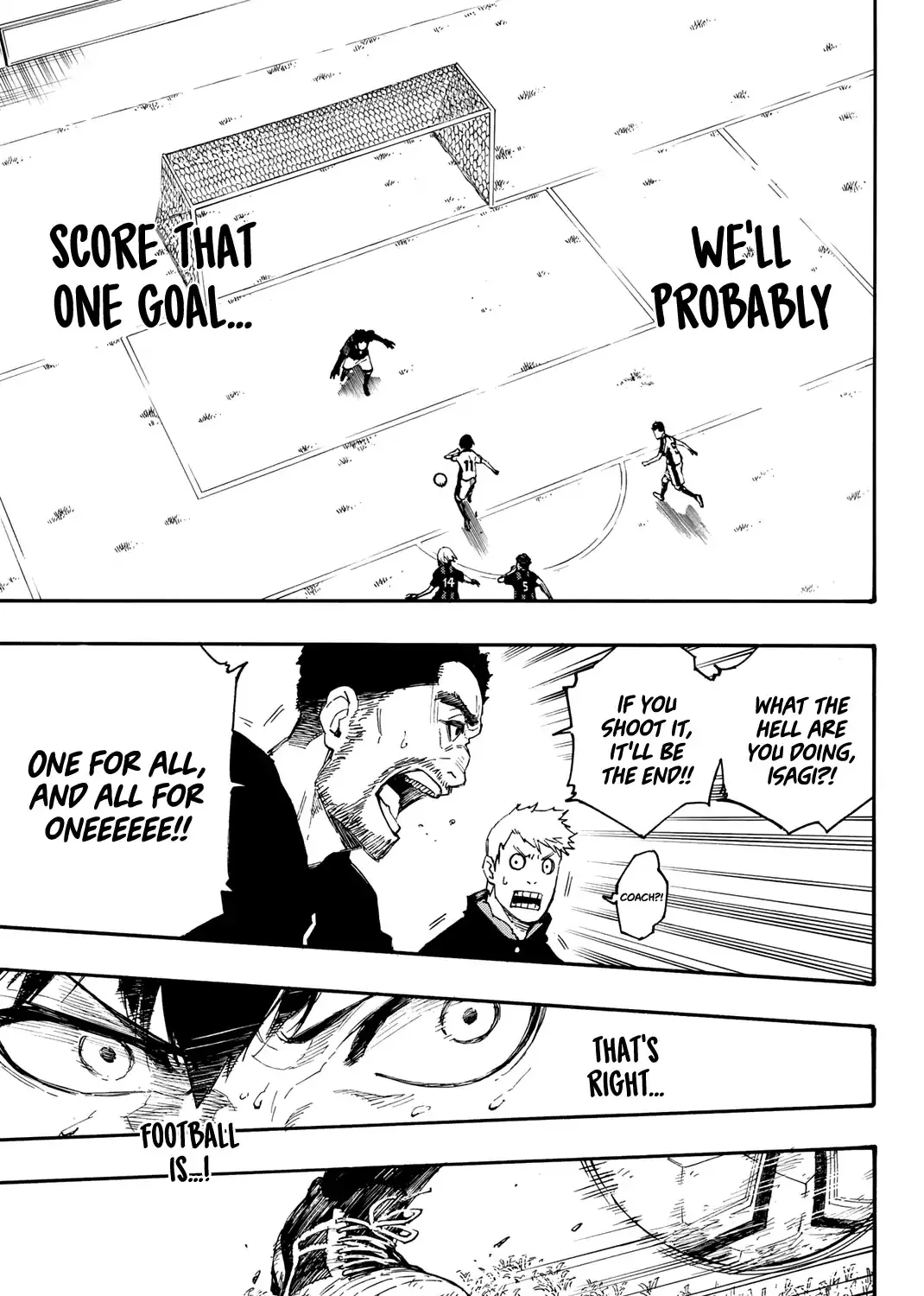 Blue Lock Kainu Manga Chapter 1 Page 35