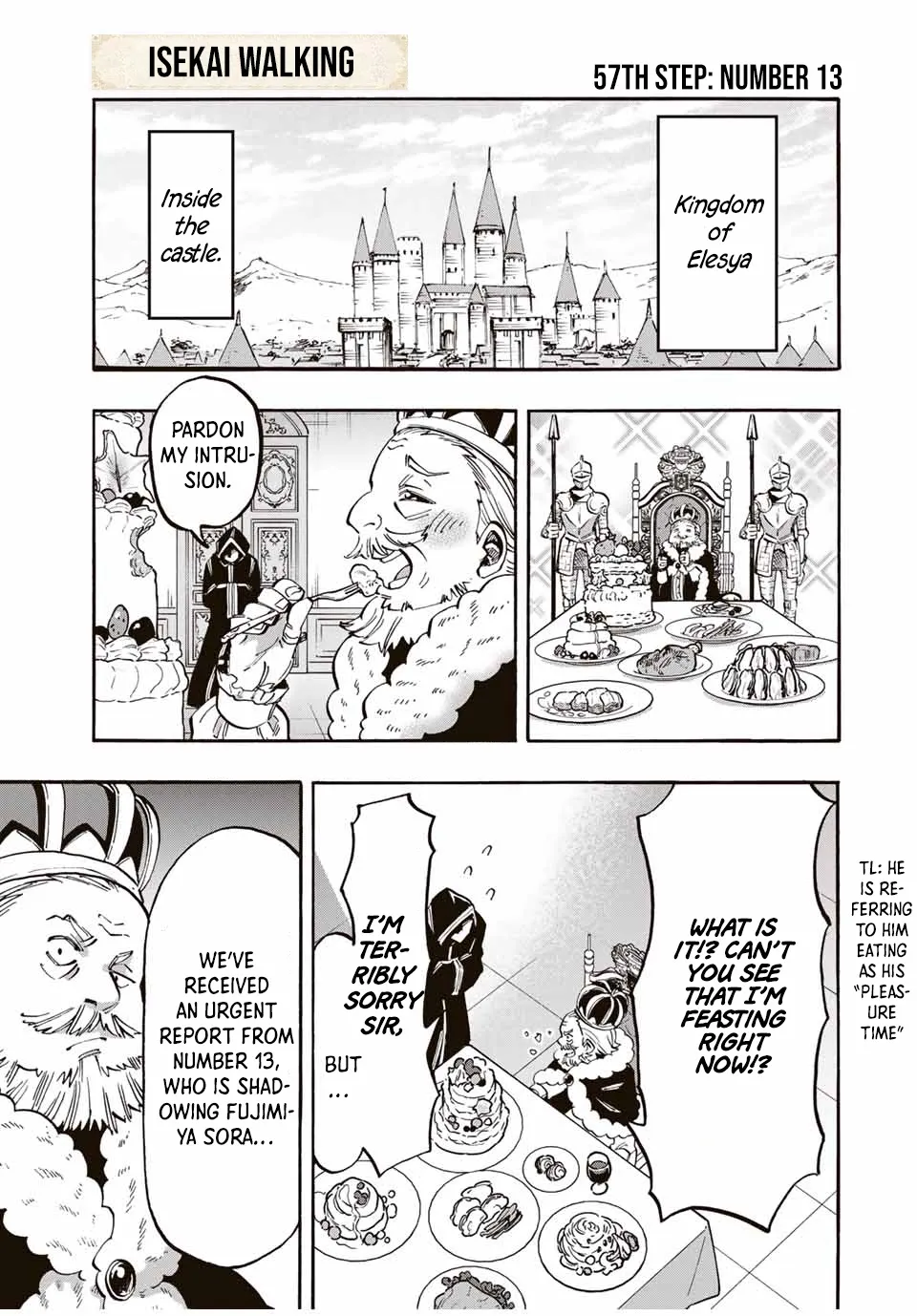 Isekai Walking Kainu Manga Chapter 57 Page 1