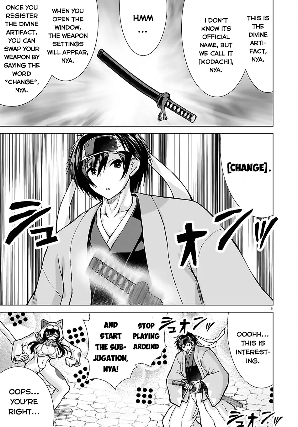 Isekai Ni Shoukan Saretan Dakedo, Nandemo Kireteshimau Kennou Wo Teni Ireta Node Easy Mode Deshita Kainu Manga Chapter 12 Page 7