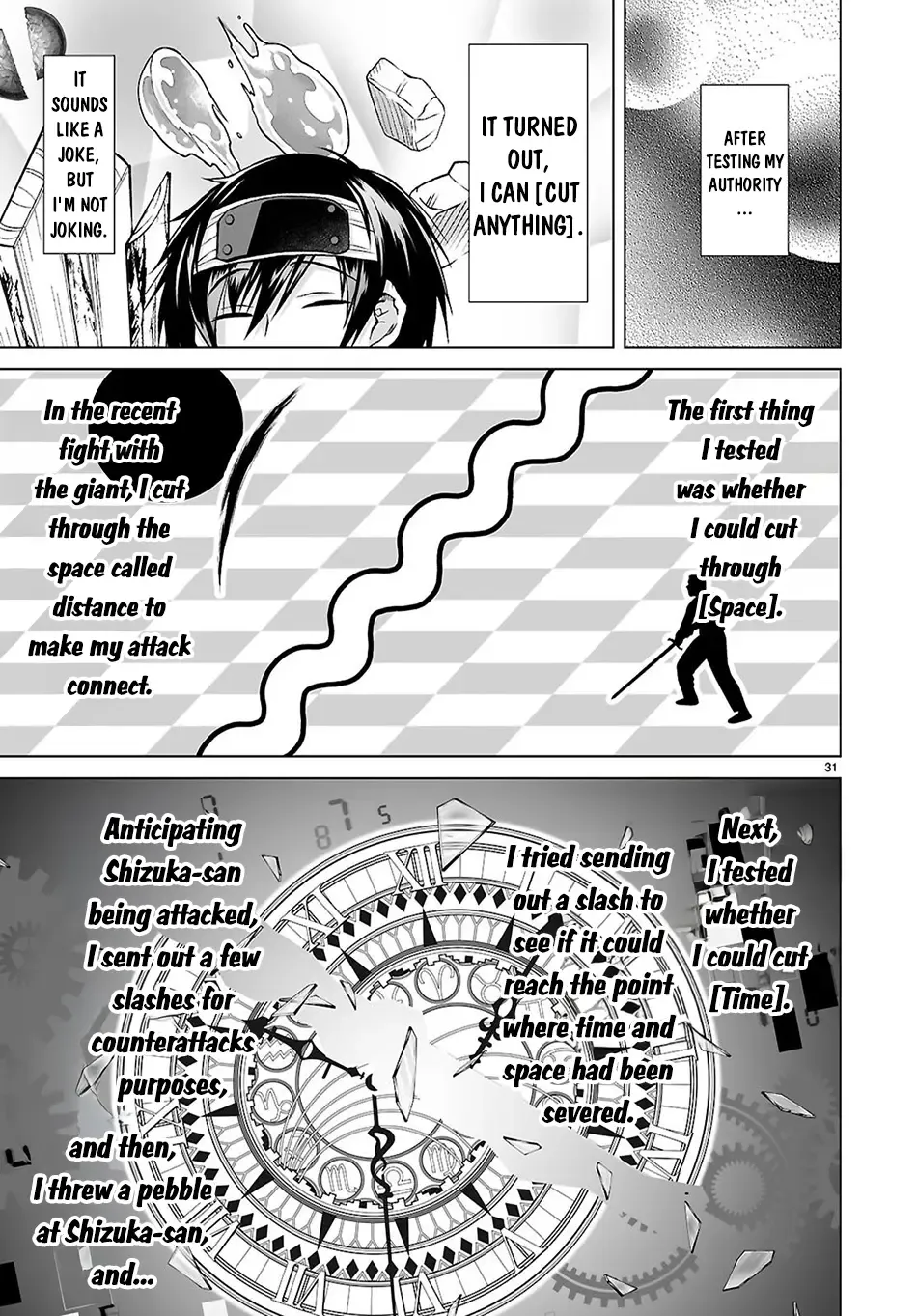 Isekai Ni Shoukan Saretan Dakedo, Nandemo Kireteshimau Kennou Wo Teni Ireta Node Easy Mode Deshita Kainu Manga Chapter 12 Page 31