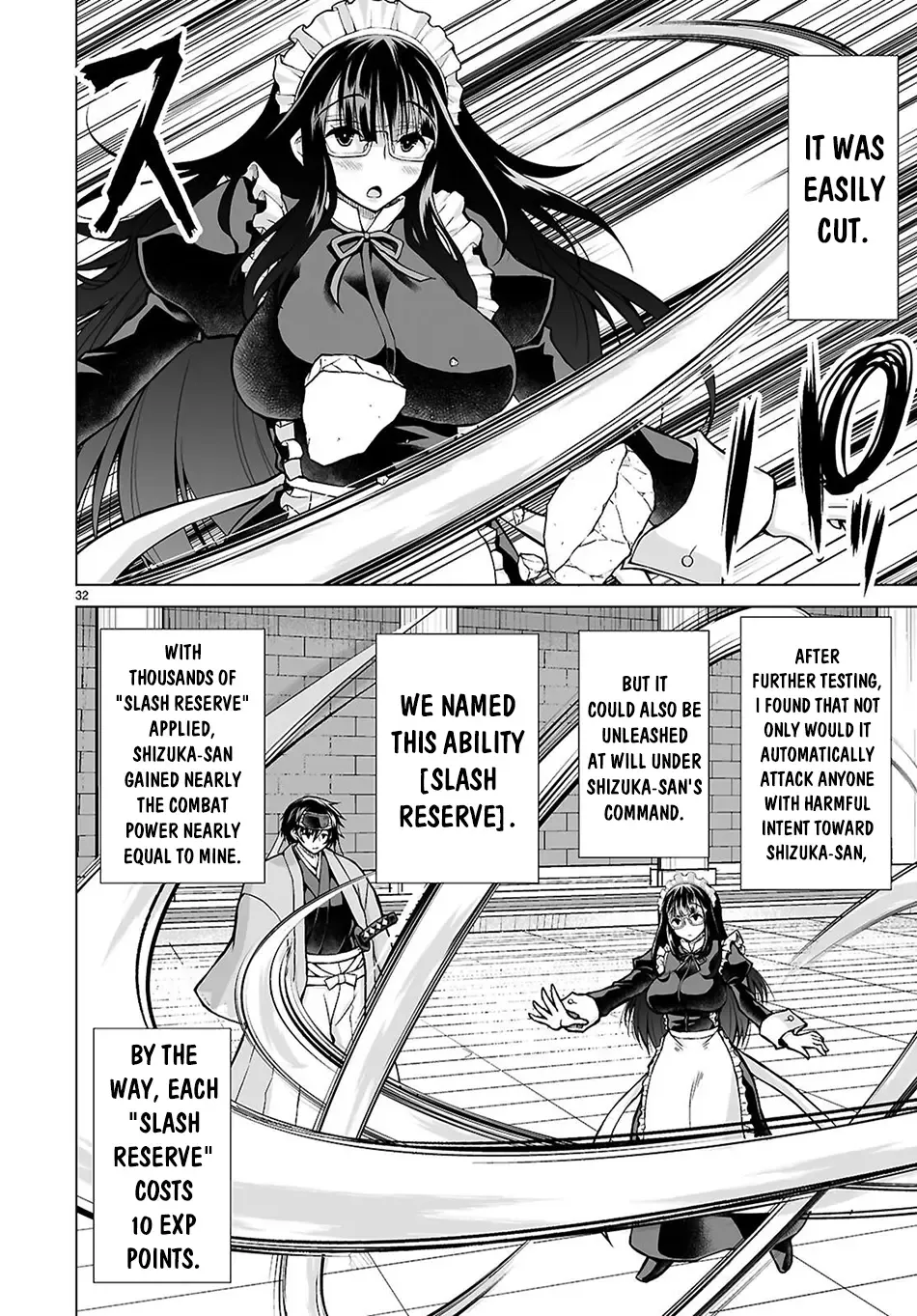 Isekai Ni Shoukan Saretan Dakedo, Nandemo Kireteshimau Kennou Wo Teni Ireta Node Easy Mode Deshita Kainu Manga Chapter 12 Page 32