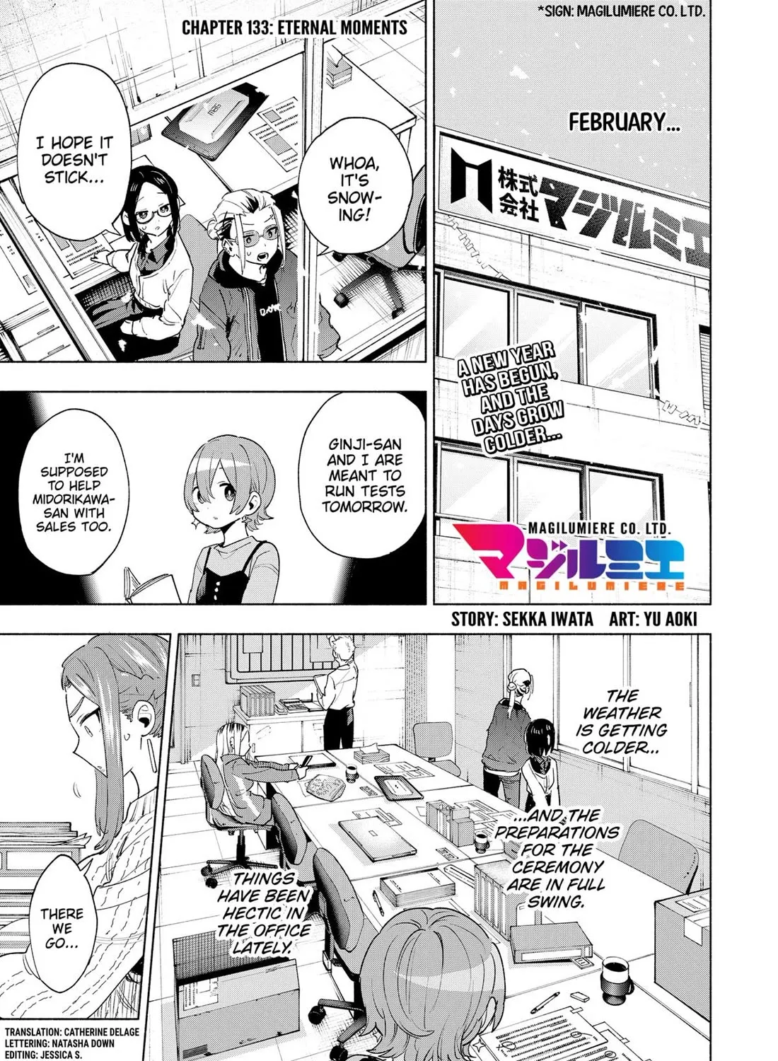 Kabushiki Gaisha Magi Lumiere Kainu Manga Chapter 133 Page 1