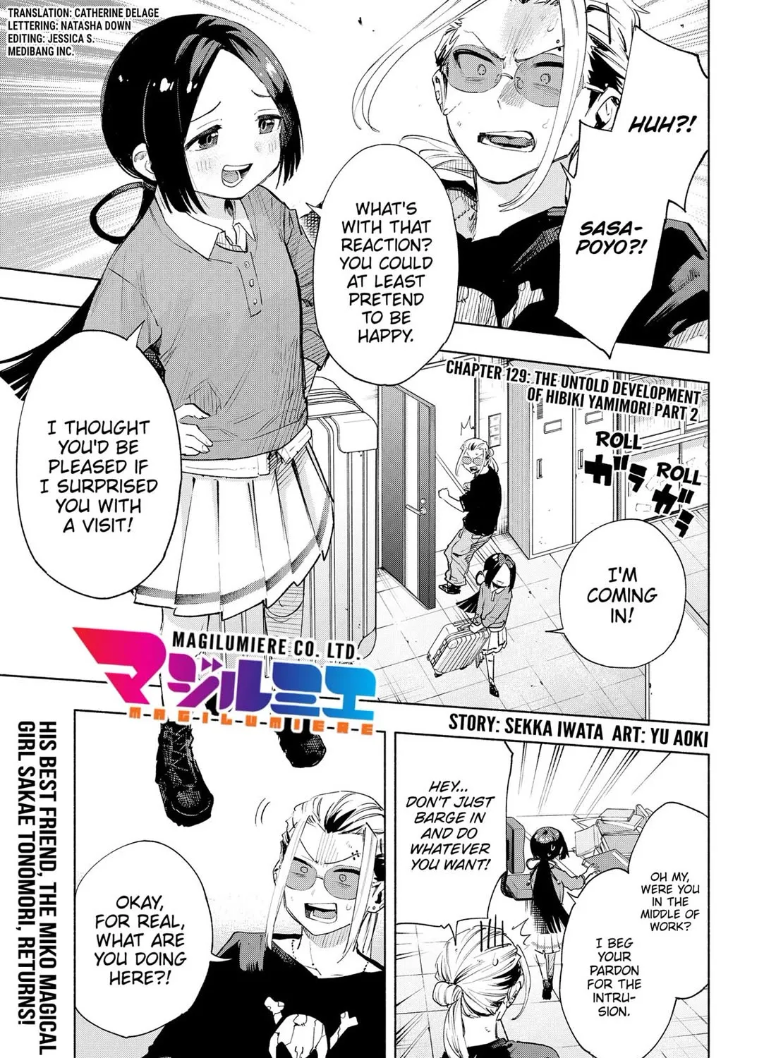 Kabushiki Gaisha Magi Lumiere Kainu Manga Chapter 129 Page 1