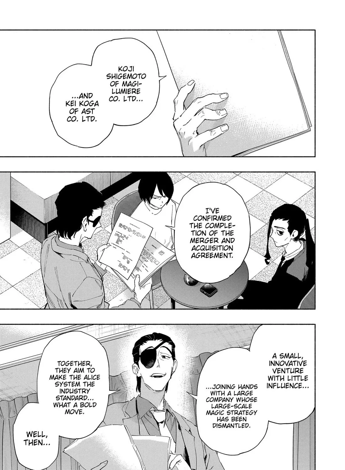 Kabushiki Gaisha Magi Lumiere Kainu Manga Chapter 108 Page 37