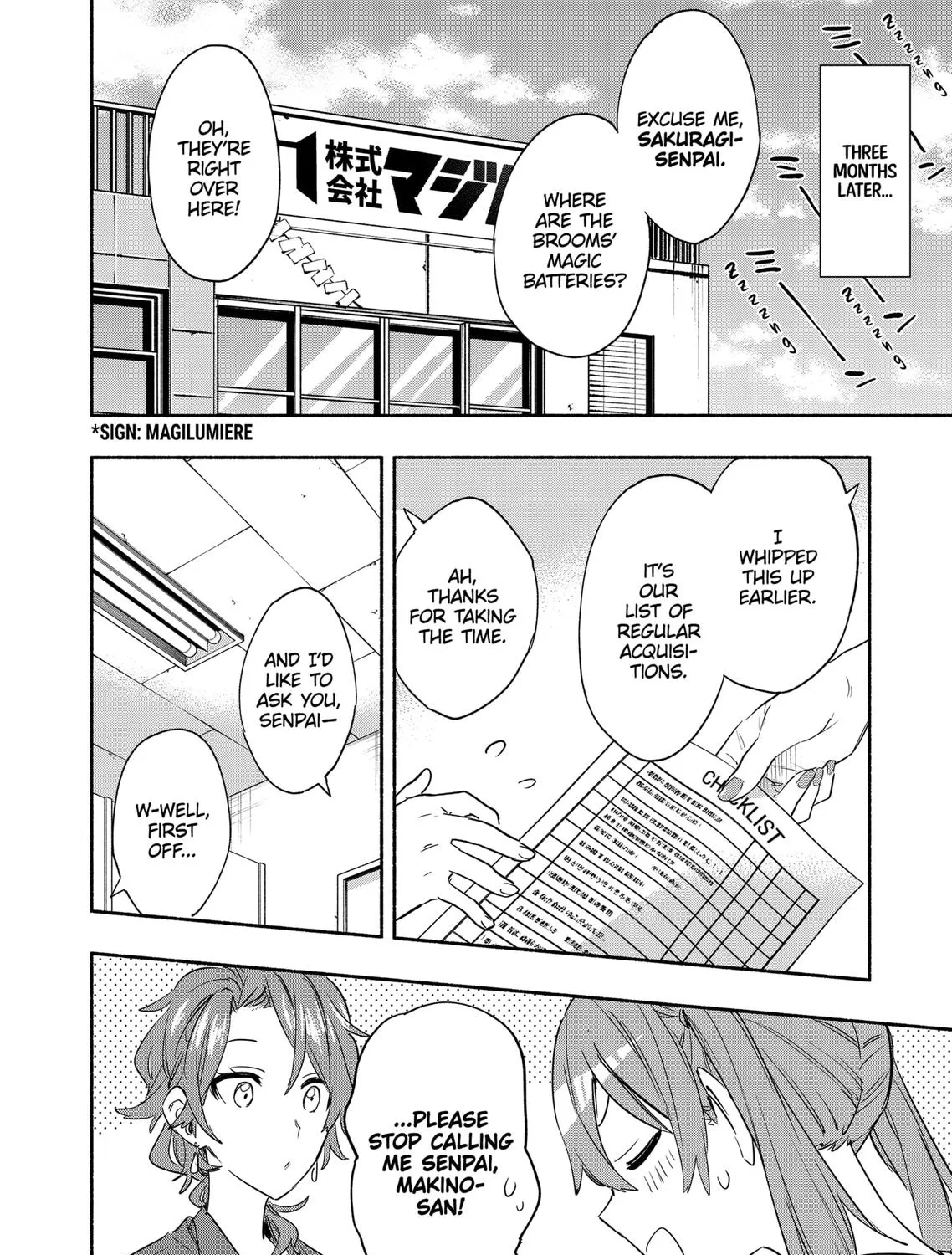 Kabushiki Gaisha Magi Lumiere Kainu Manga Chapter 49 Page 11