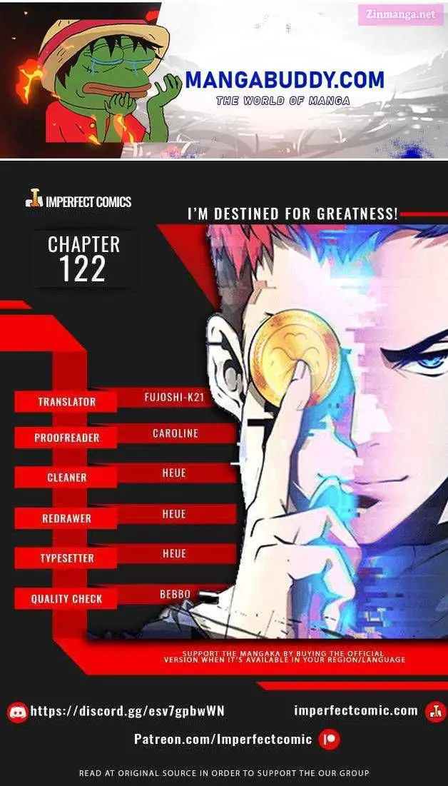 I’m Destined For Greatness! Kainu Manga Chapter 122 Page 1